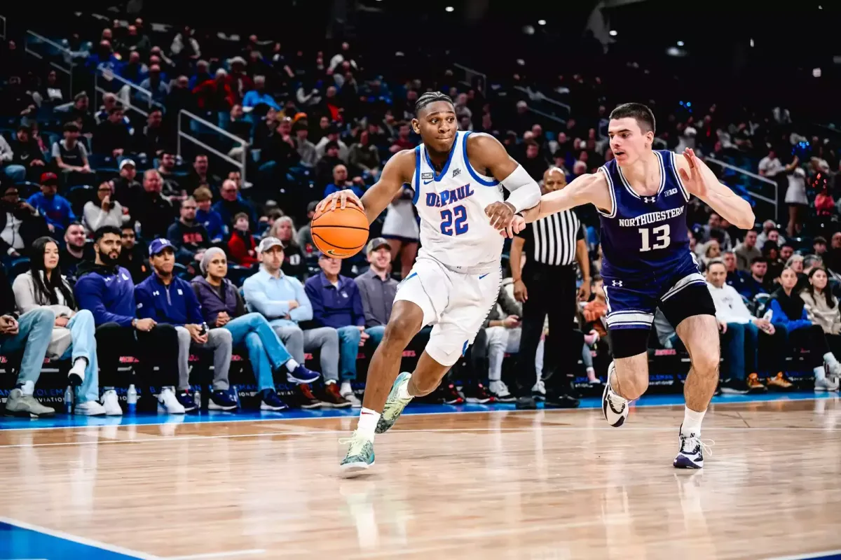 Northwestern Wildcats at DePaul Blue Demons Mens Basketball