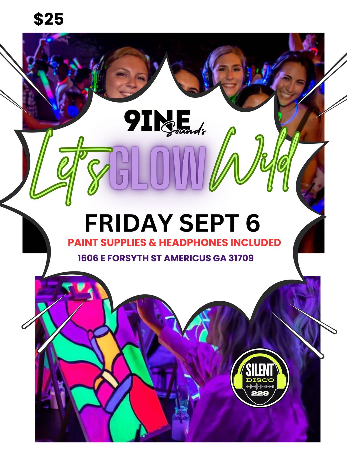 FIRST FRIDAY AME GLOW WILD 1606 E Forsyth st, Americus, GA