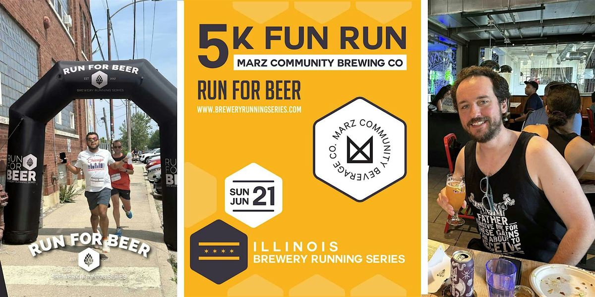5k Fun Run x Marz Community Brewing Co | 2026 IL Brewery Running Series