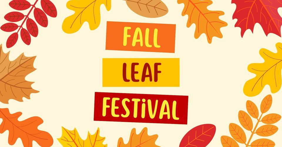 Fall Leaf Festival Finch Arboretum, Spokane, WA October 22, 2022