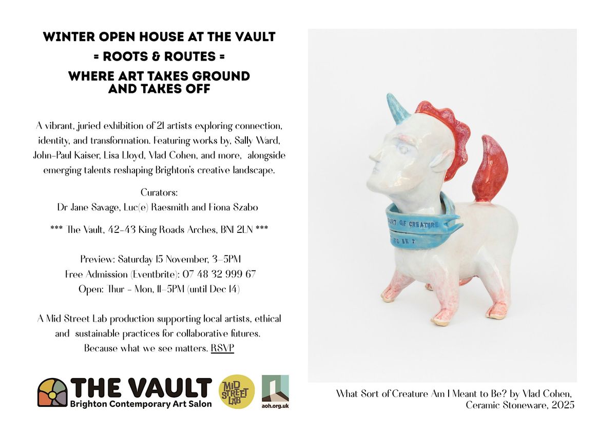 Gather & Meet the Artists: Roots & Routes, Winter Artist Open House