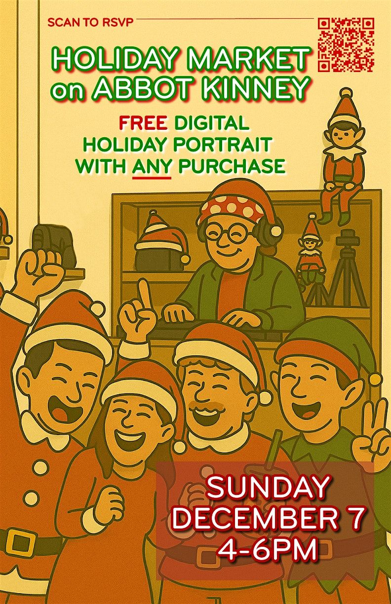 Holiday Market on Abbot Kinney Peak Design