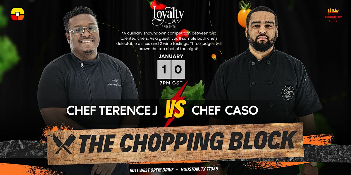 THE CHOPPING BLOCK(CHEF TERENCE J vs CHEF CASO)