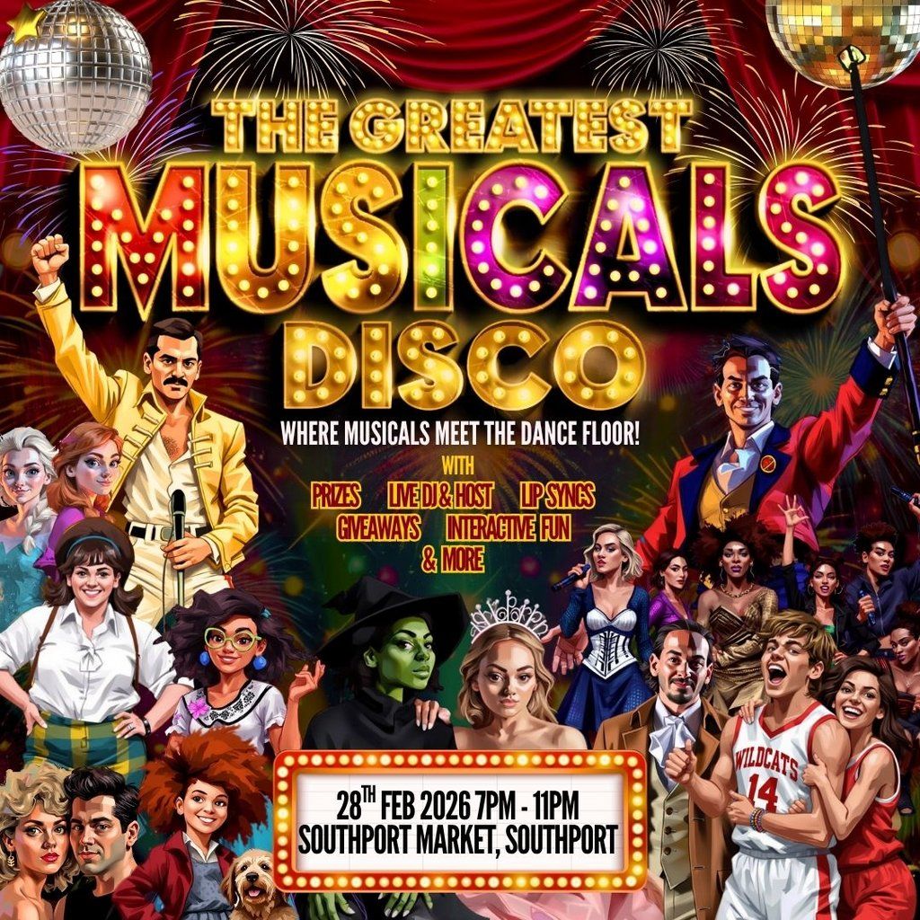 The Greatest MUSICALS Disco - Southport