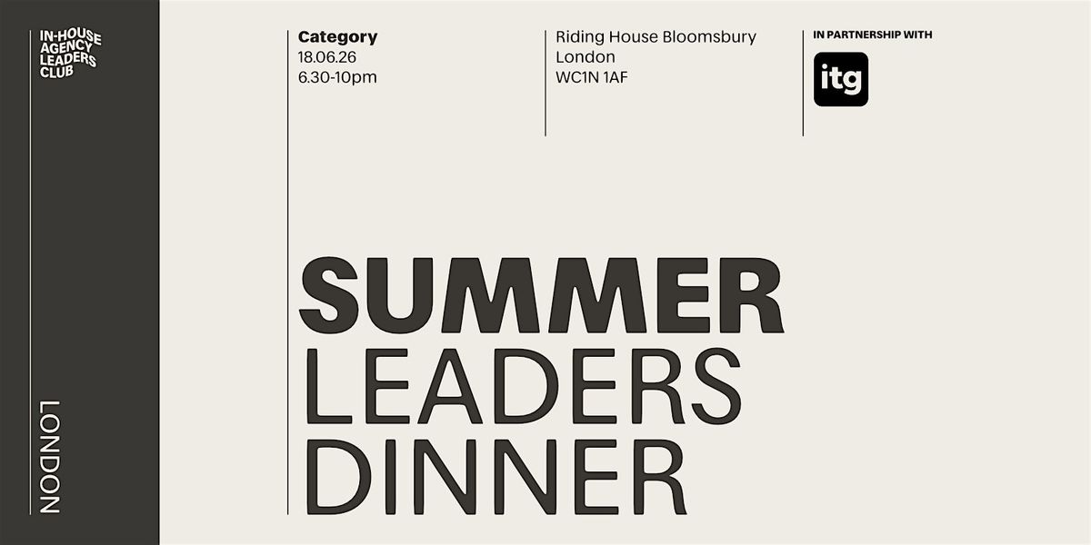 IHALC Summer Leaders Dinner