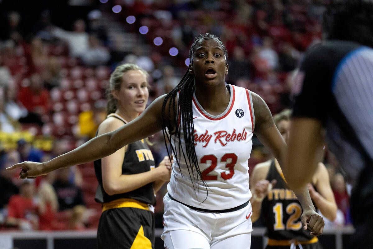 Parking Wyoming Cowgirls at UNLV Rebels Womens Basketball