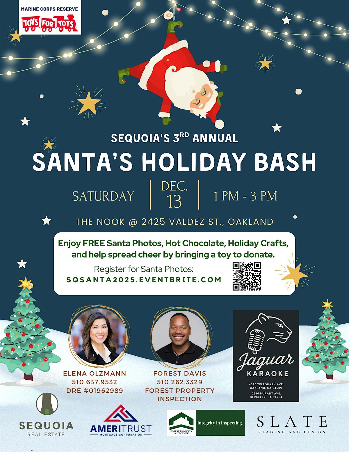 Sequoia's 3rd Annual Santa's Holiday Bash