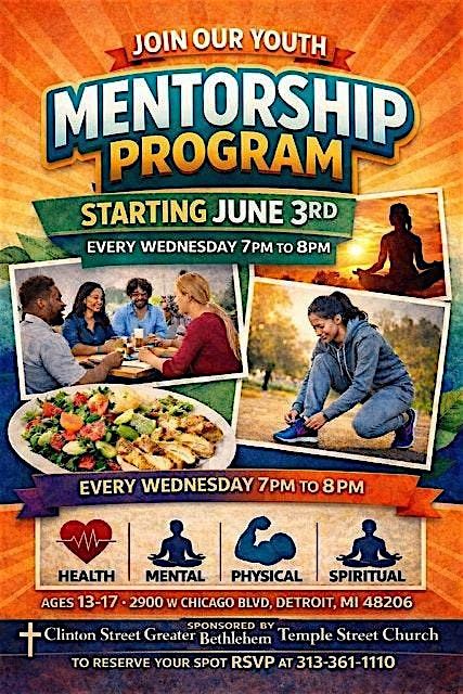 Youth Mentorship (Ages 13-17)
