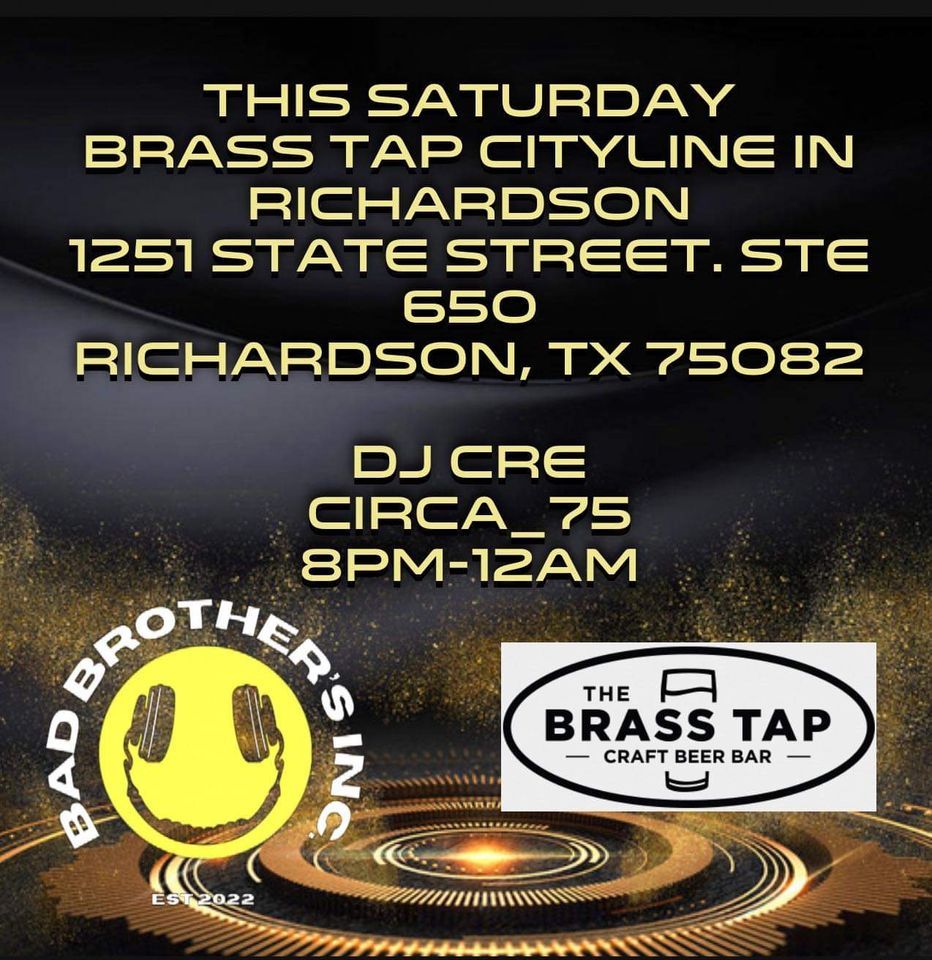 Its a party at The Brass Tap Richardson location. The Brass Tap