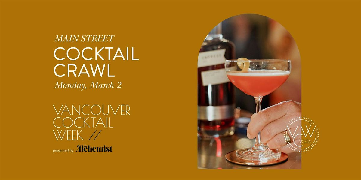 Main Street Cocktail Crawl