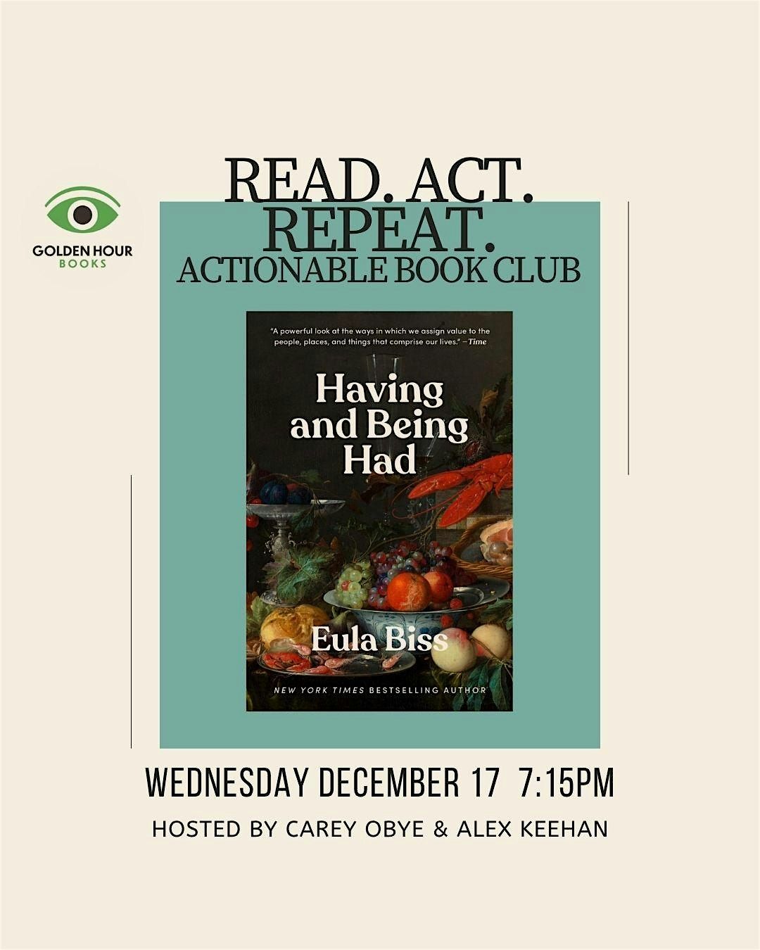 Read.Act. Repeat. : DECEMBER