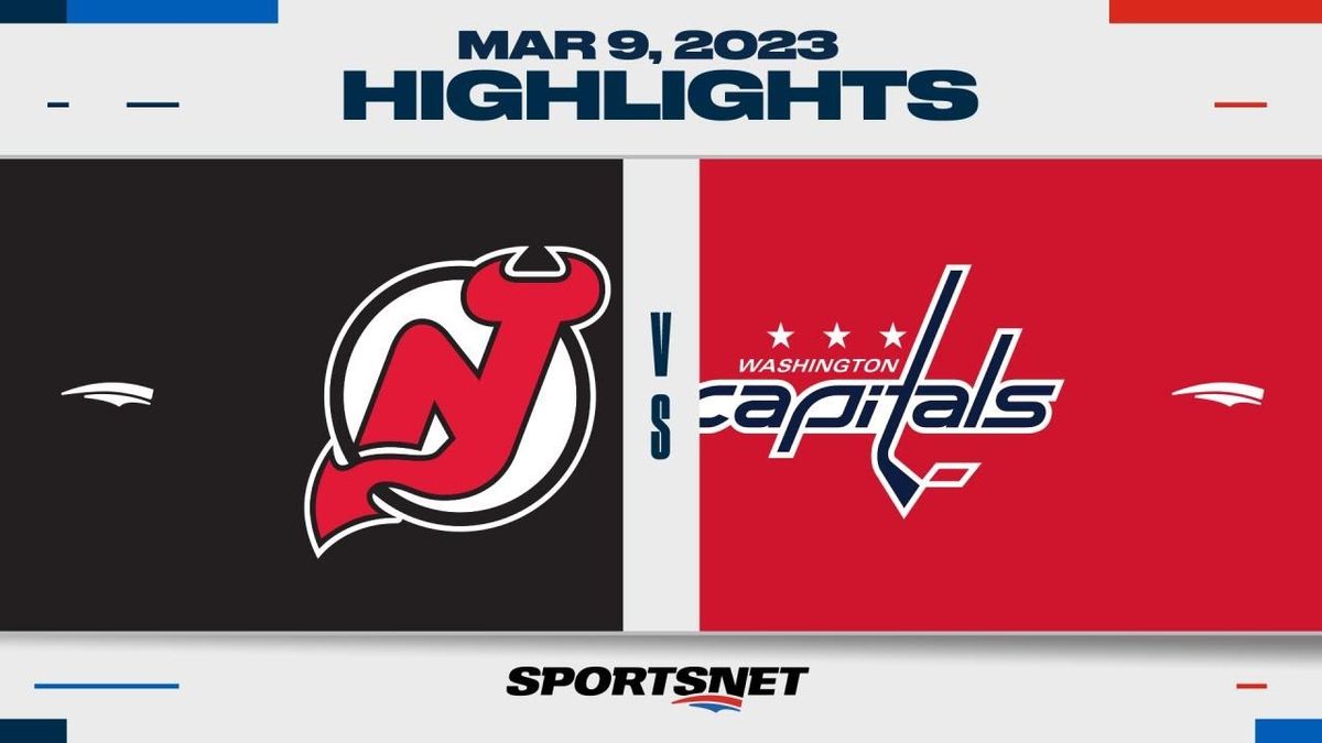 Washington Capitals vs. New Jersey Devils