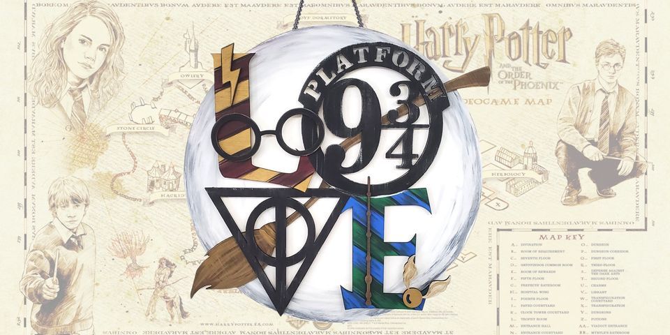 Love Harry Potter Door Hanger | The Makers Studio, Navarre, FL | July ...