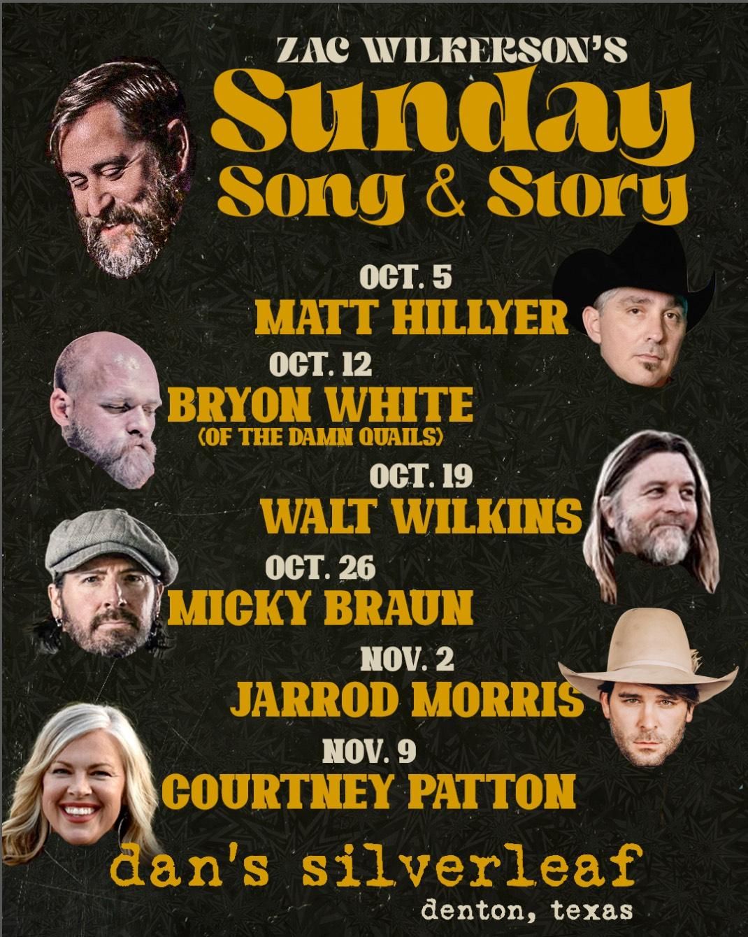 Zac Wilkerson's Sunday Song & Story ft. Jarrod Morris in Denton