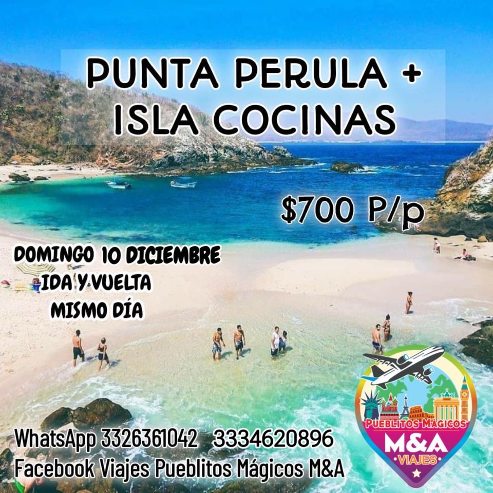 Punta Perula e Isla cocinas at Viajes Pueblitos Mágicos M&A ...