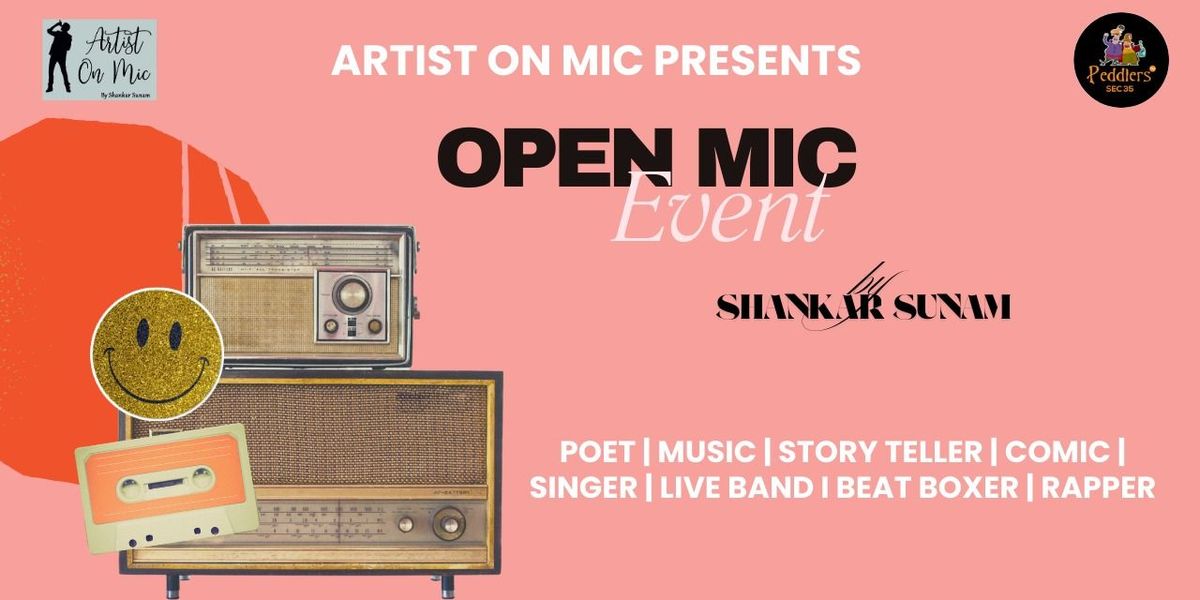 Artist On Mic Presents Open Mic Event