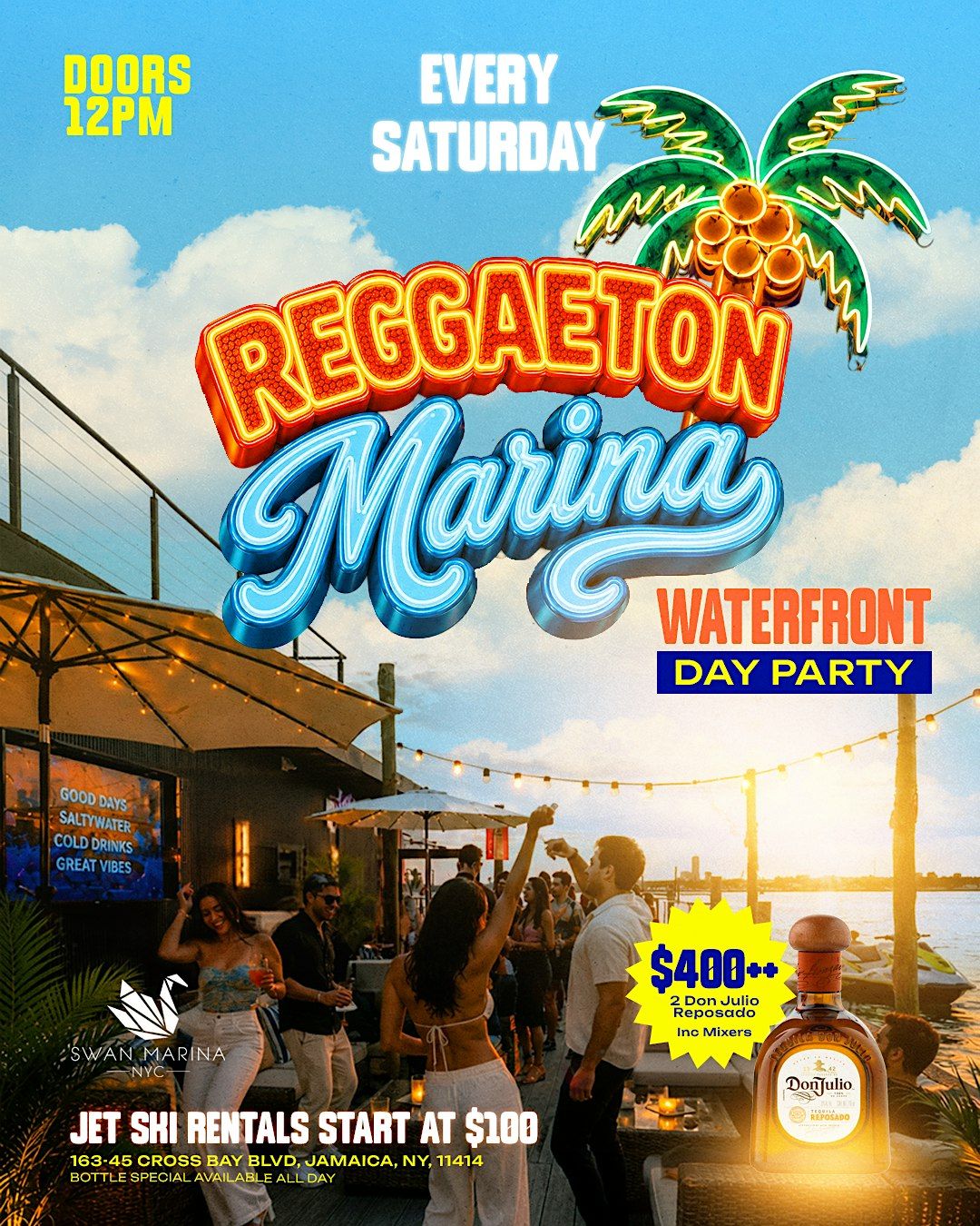 Party Event Saturday Reggaeton Marina Waterfront Day Party | NYC Events Guide at ...