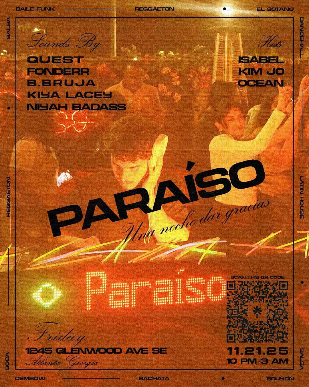 PARAISO 012: Una Noche Dar Gracias