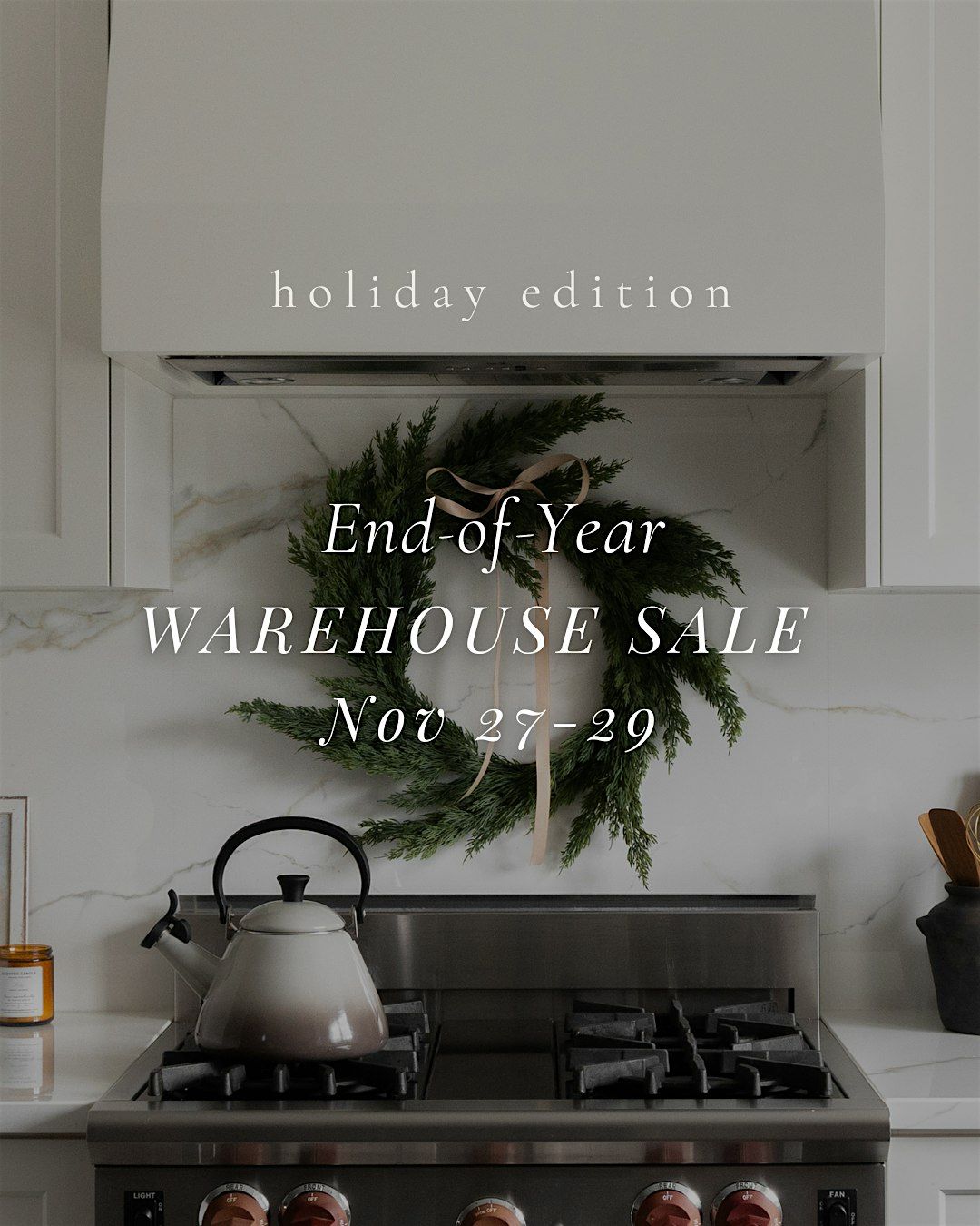 Warehouse Sale at LUX decor! Home decor up to 70% off