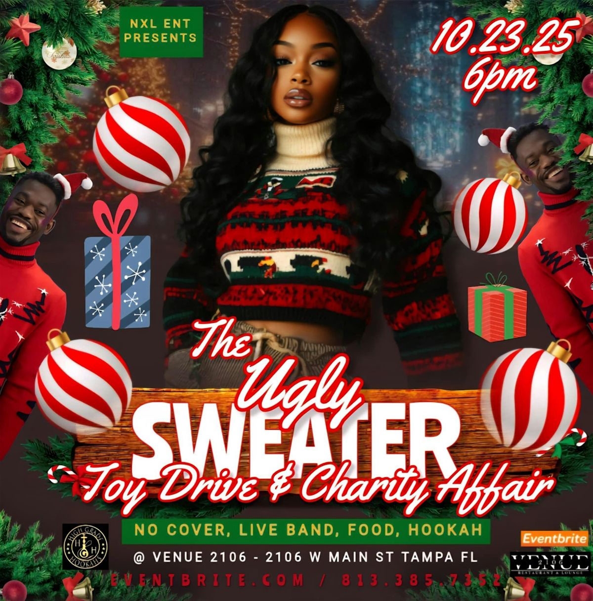 The UGLY SWEATER holiday happy hour toy drive & charity affair