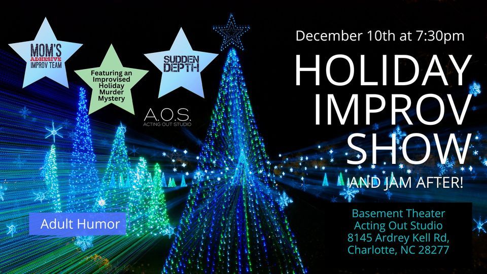 Holiday Improv Comedy Show - Adult Humor