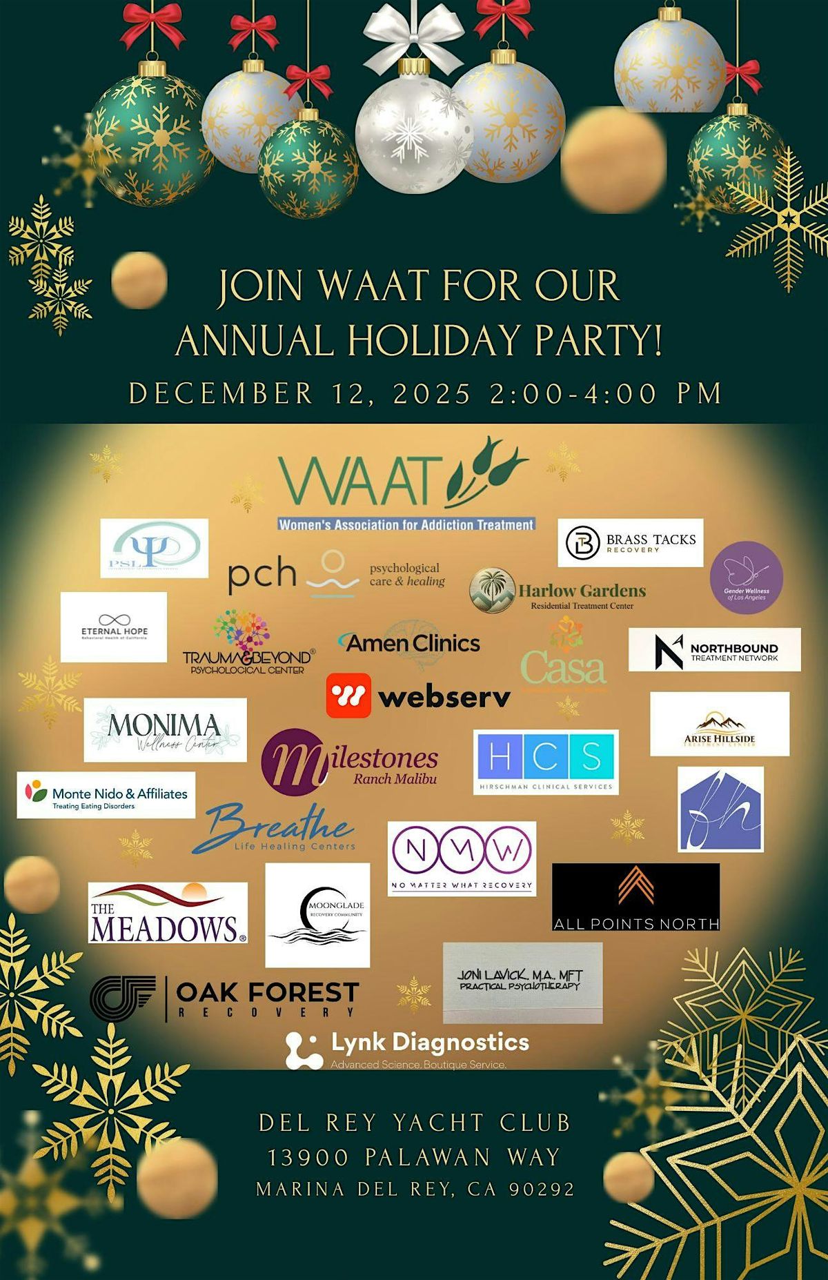Annual WAAT Holiday Party!