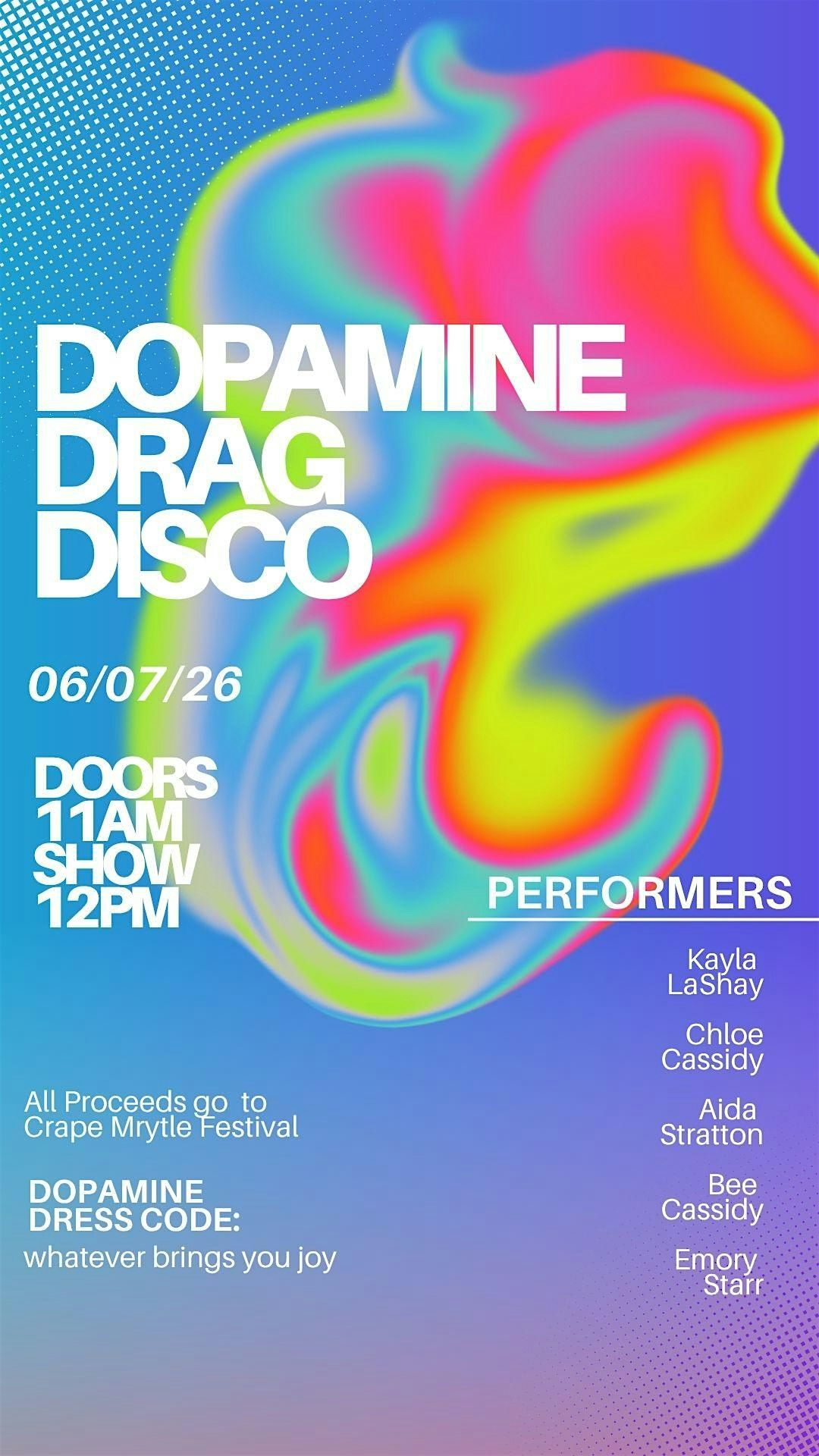 DOPAMINE DRAG DISCO BRUNCH