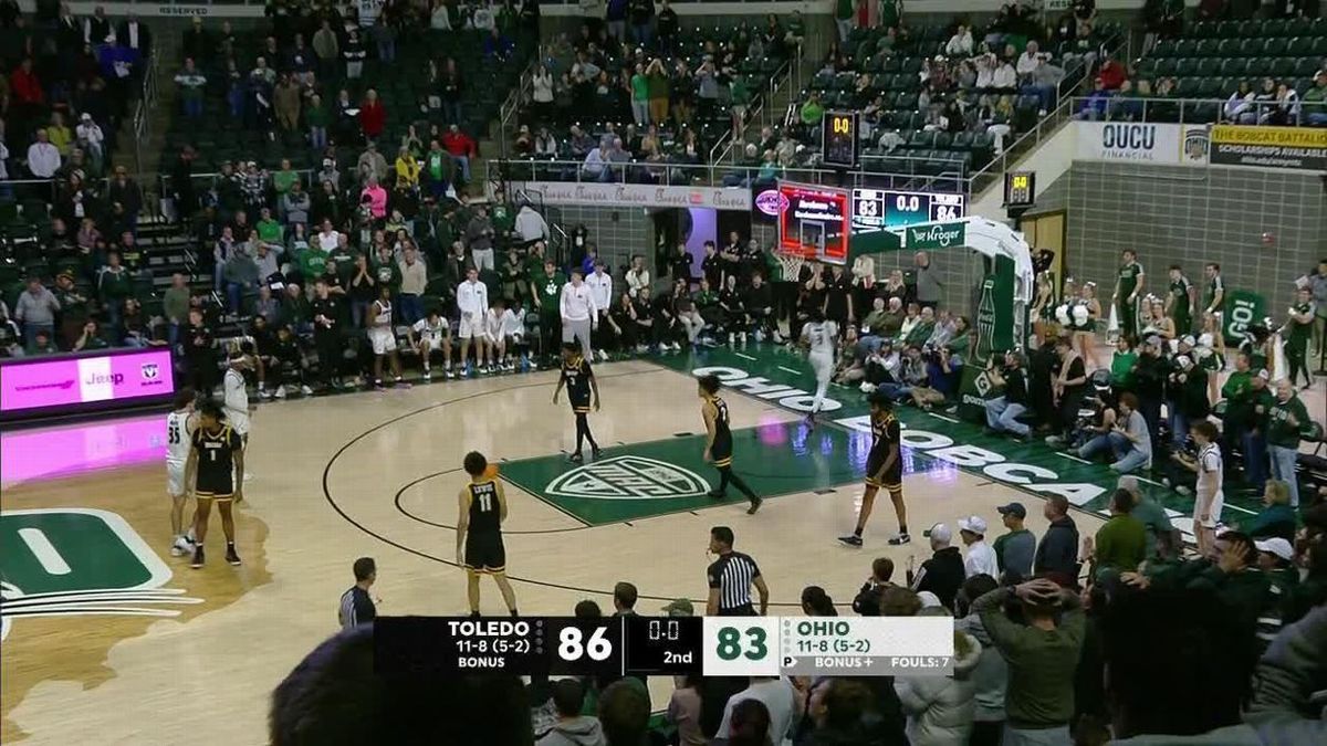 Toledo Rockets at Ohio Bobcats Mens Basketball