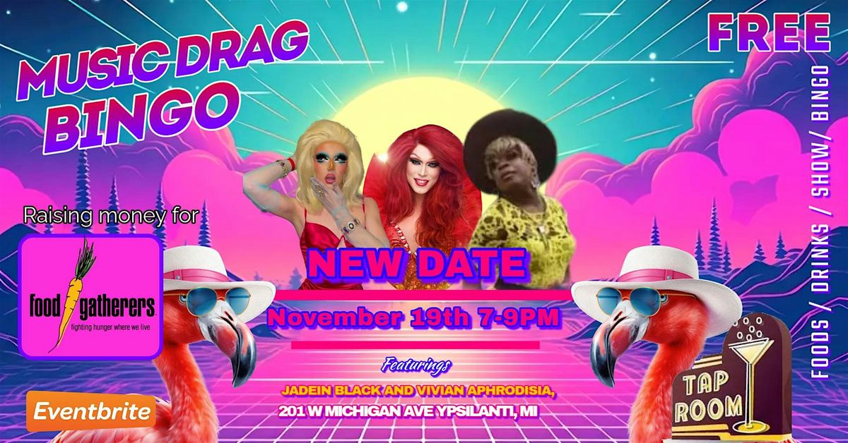 Free Music Drag Bingo for Food Gatherers