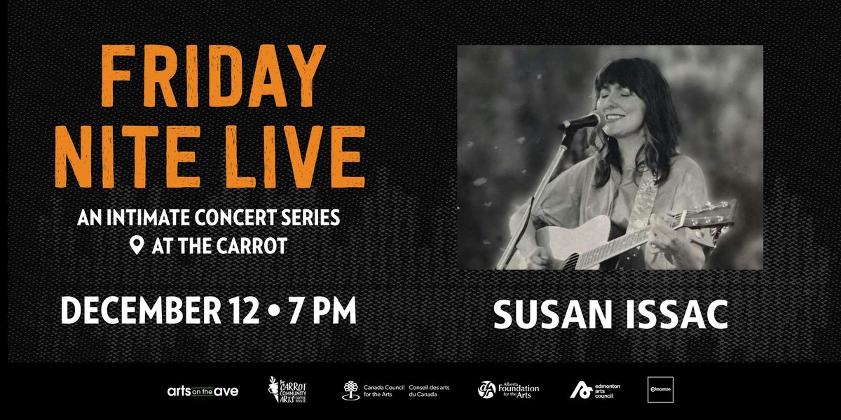 Friday Nite Live Music Series: Susan Issac
