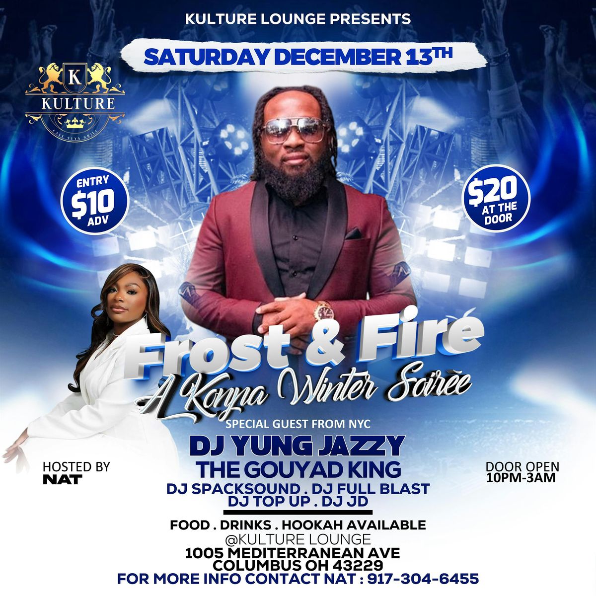 Frost & Fire: A Konpa Winter Soiree