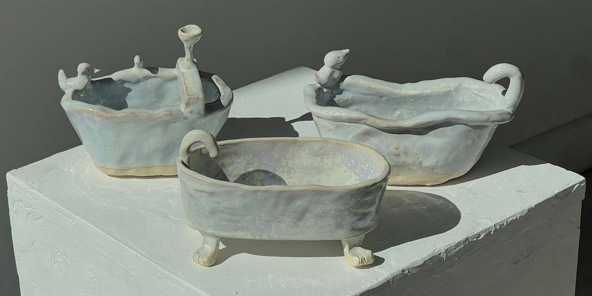 Soap or Trinket Dish Pottery Class - Handbuilding Ceramics Workshop