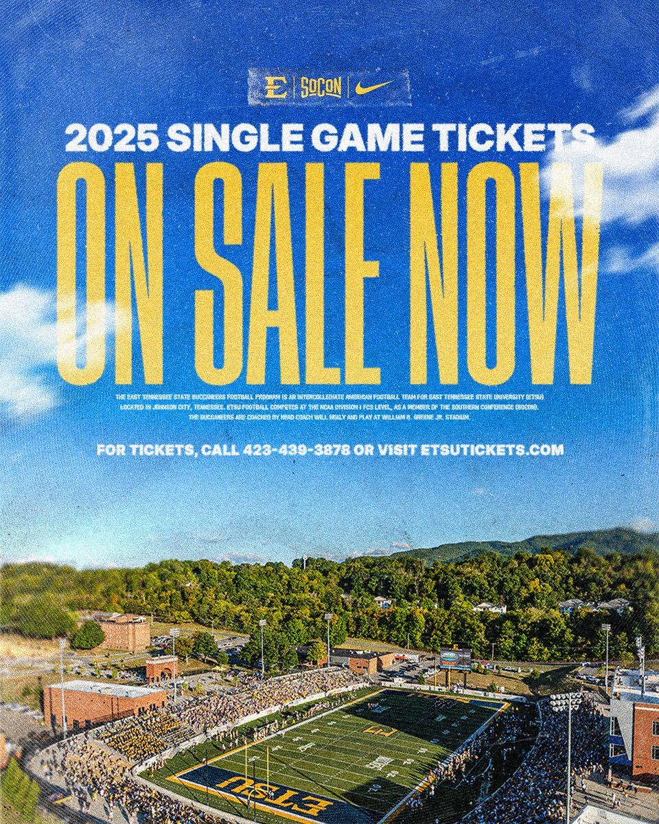 Tennessee Volunteers vs. East Tennessee State Buccaneers