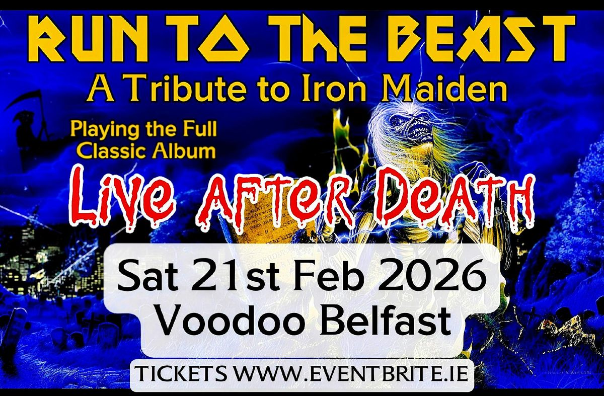 Run to the Beast - Iron Maiden's Live After Death IN FULL!!