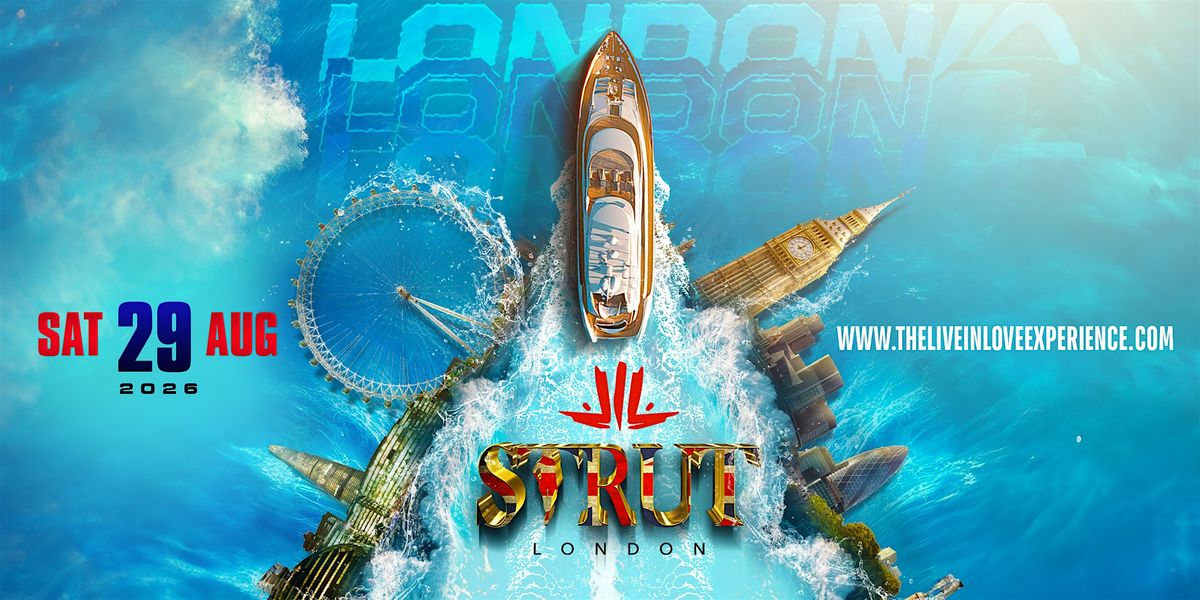 Strut Notting Hill Carnival Cruise Saturday 29th August 2026