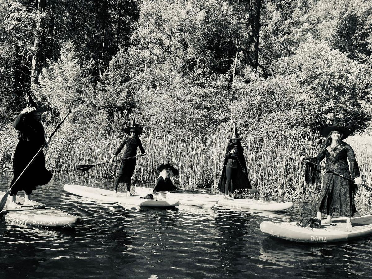 Witches on the Water 2024 Nevada City Witches Paddle Lower Scotts