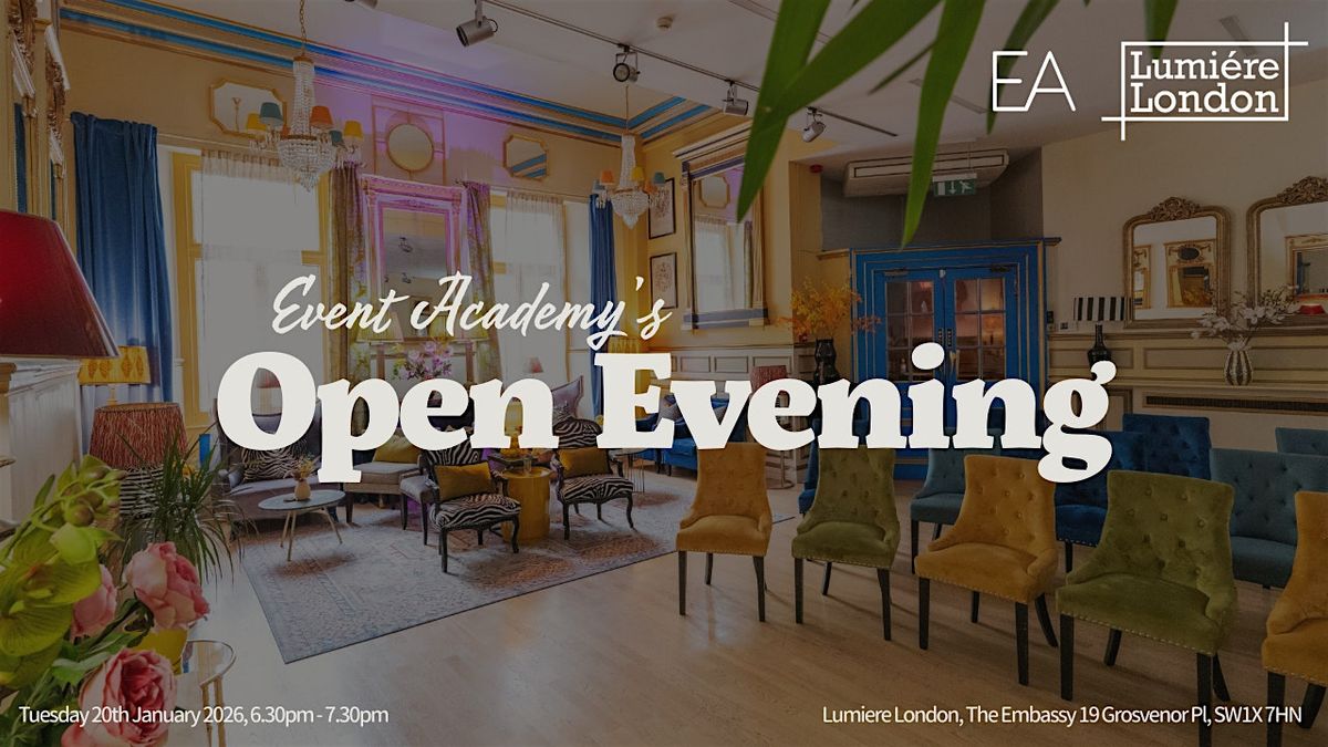 Open Evening - Live in London