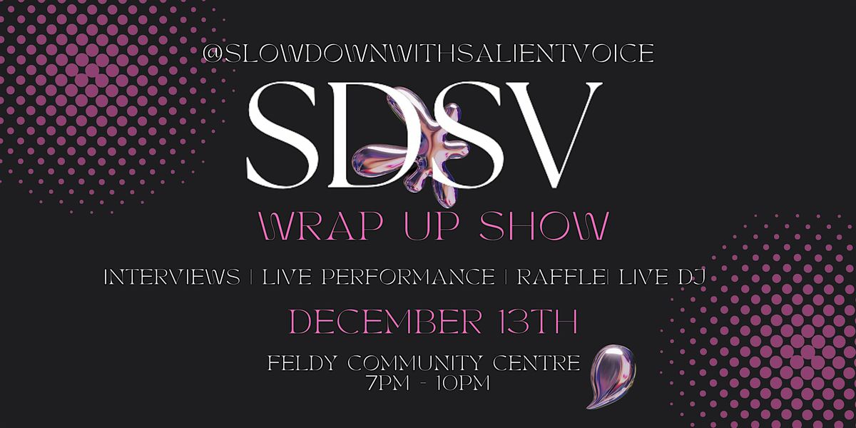 SDSV WRAP UP SHOW