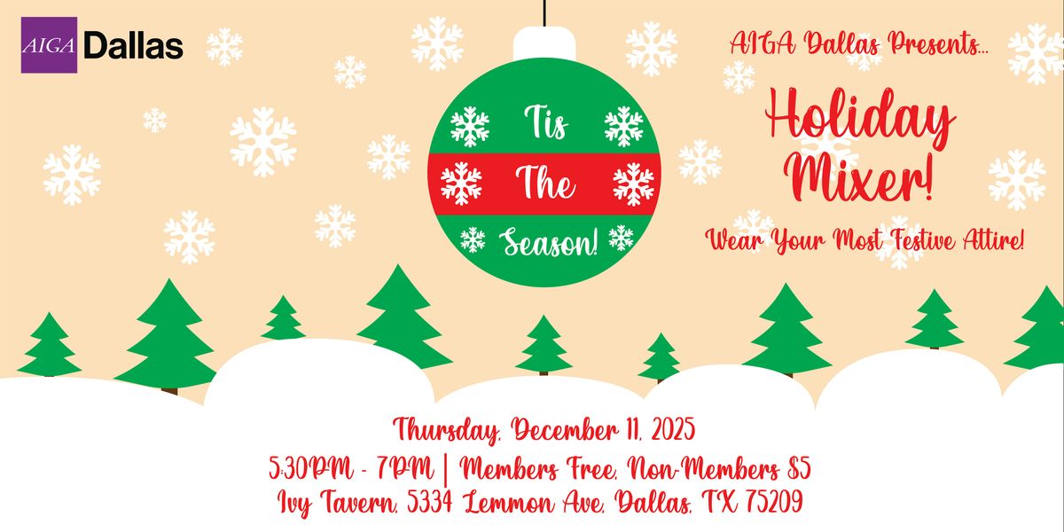 2025 AIGA Dallas Holiday Mixer