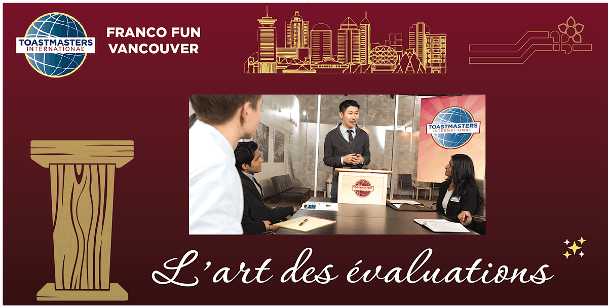 Atelier gratuit - L'art des \u00e9valuations (Hybride en personne et sur Zoom)