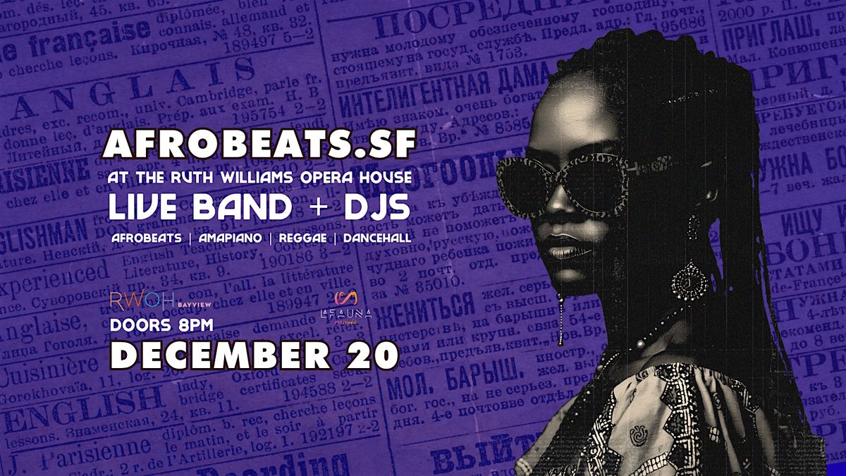 AFROBEATS.SF  Volume 1