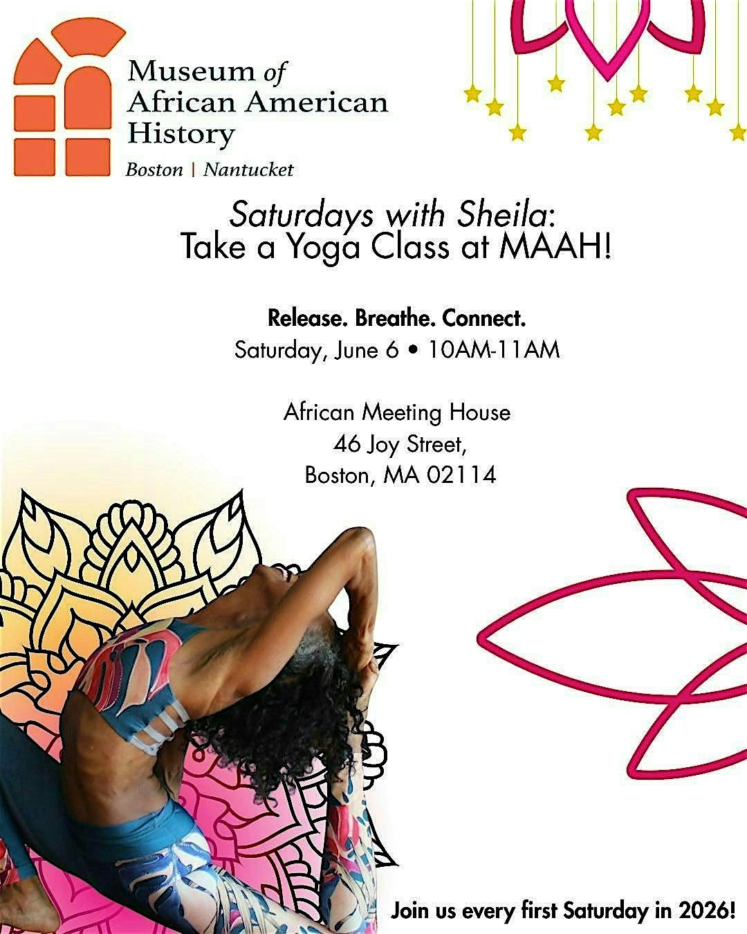 Saturdays with Sheila: Yoga at MAAH