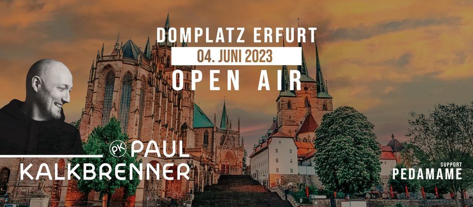 paul kalkbrenner tour 2023 deutschland erfurt