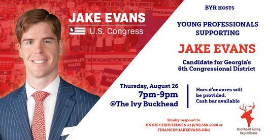 Byr Hosts Young Professionals Supporting Jake Evans The Ivy Buckhead Atlanta Ga August 26 21