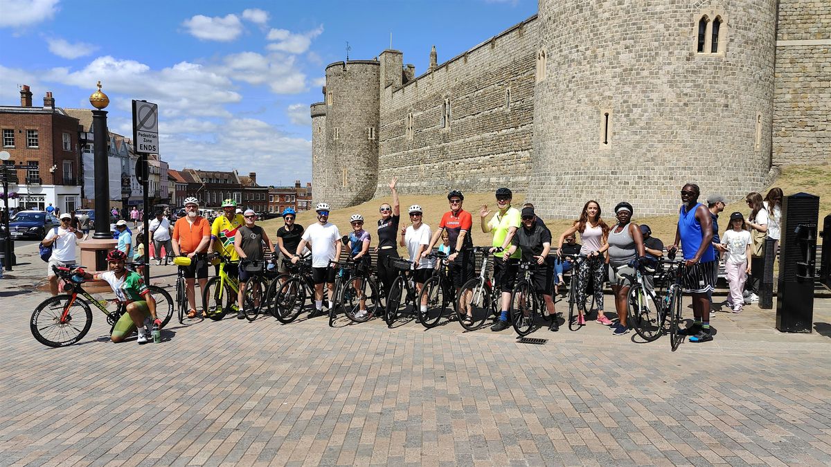 From Hammersmith to Cambridge by bike, Return by Train