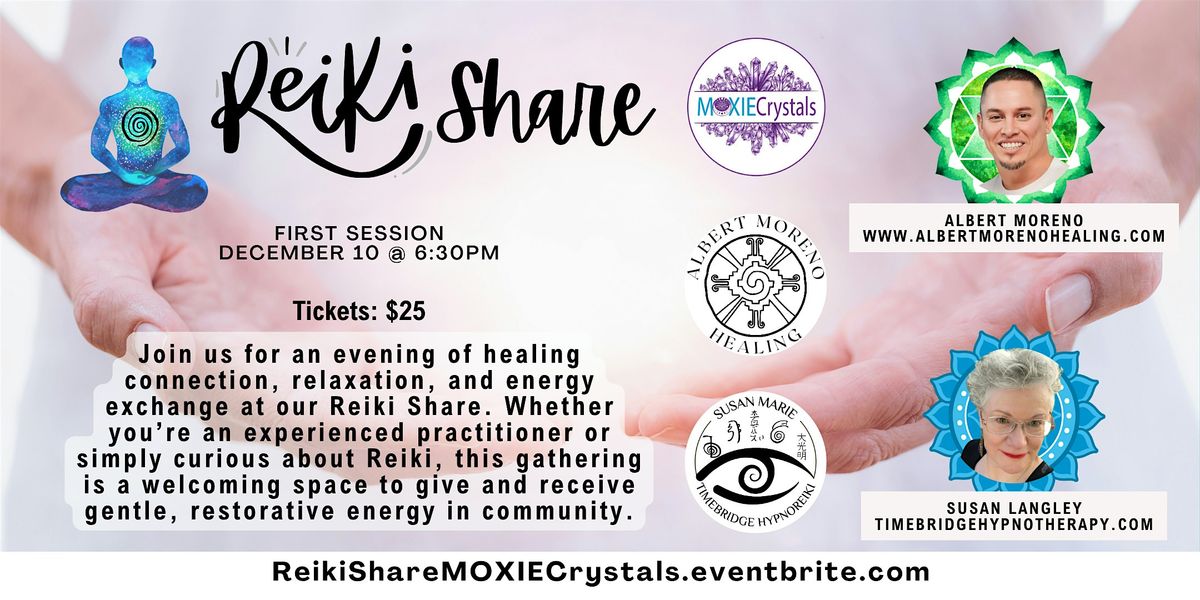 Reiki Share with Susan and Albert