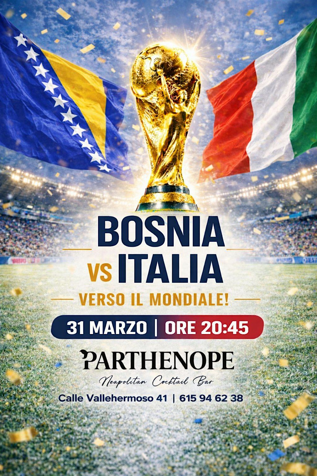 Bosnia Vs Italia