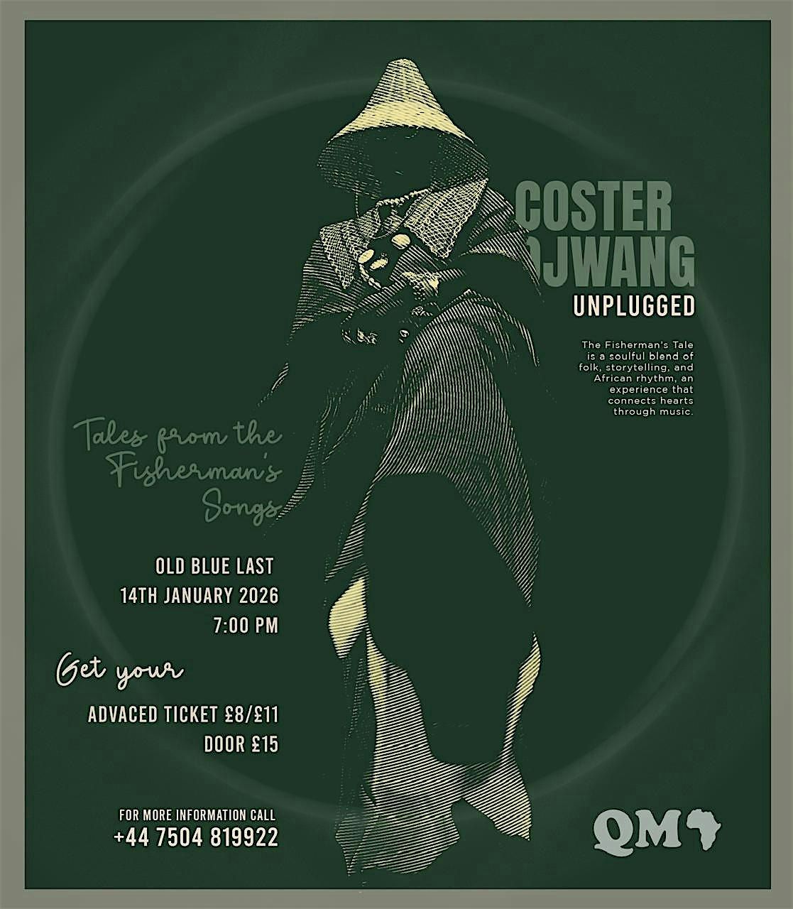 Coster Ojwang Live in London