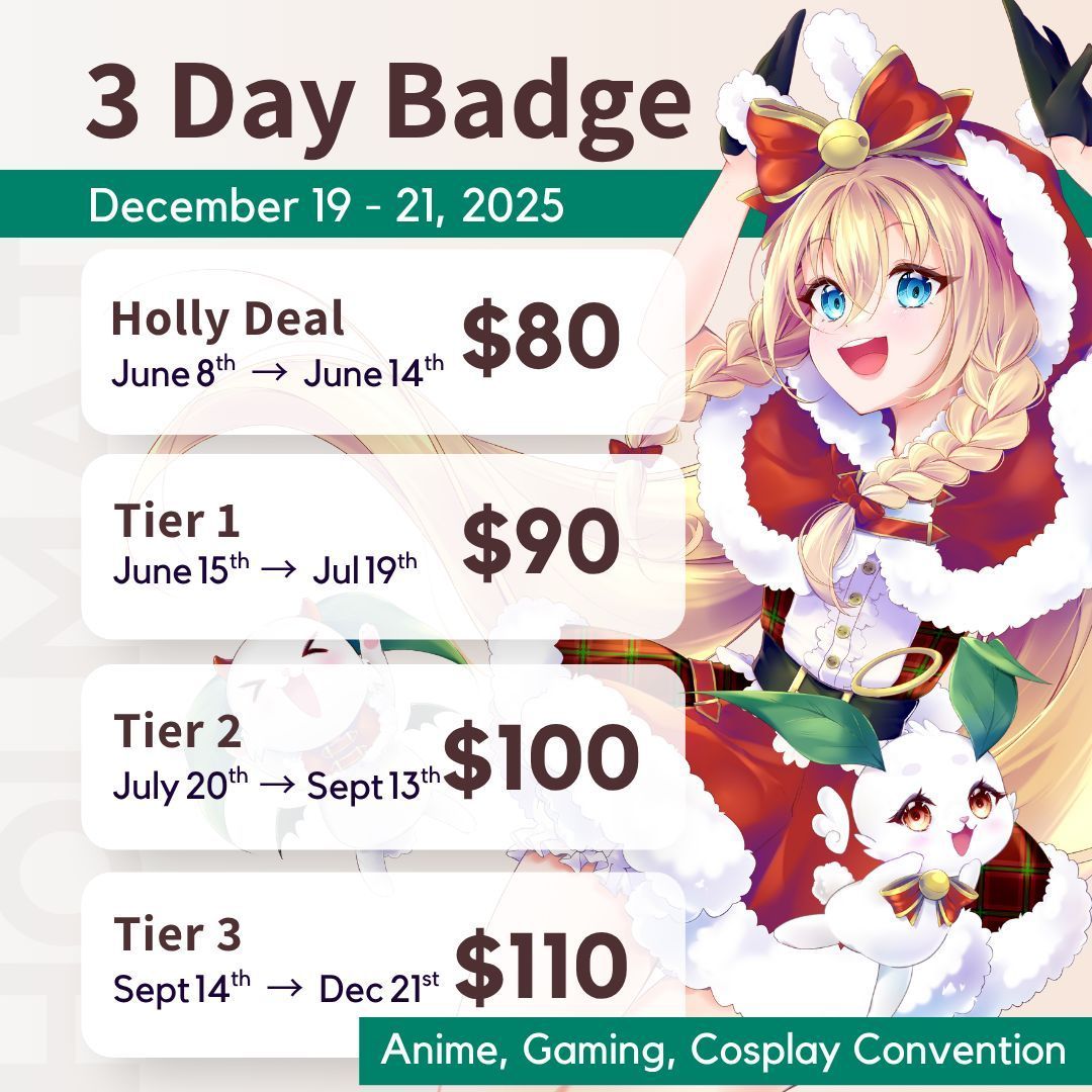 New Mexico's Anime Convention - 3 Day Pass