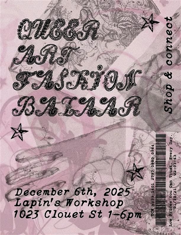 QUEER ART & FASHION BAZAAR